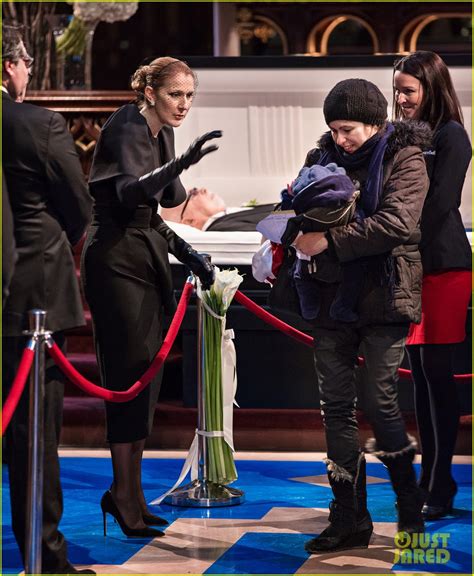 Celine Dion At Rene Angelils Funeral Watch Live Stream Video Photo