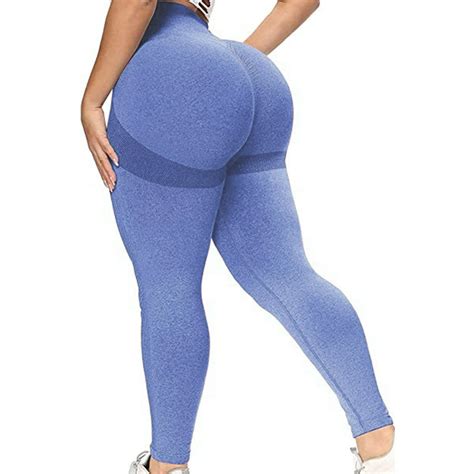 fittoo fittoo high waist smile contour seamless leggings for women butt lift tummy control