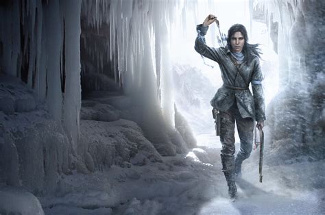 2560x1700 Rise of the Tomb Raider Game Poster Chromebook Pixel ...