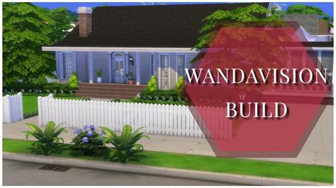 Wandavision 50s Home Sims 4 Speed Build Youtube