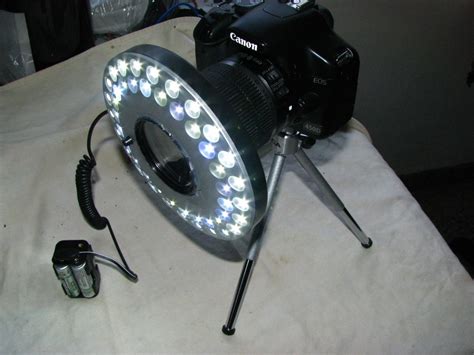 Originally, this ring came with a dimmer, but it was built into the wall adapter so not very useful for portable projects. DIY 48 LED Macro Ring Light | Looking Good! See how I made i… | Flickr