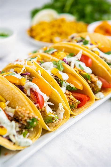Crispy Avocado Tacos In The Air Fryer Easy Dinner Ideas