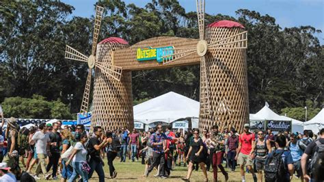 Group Of Gatecrashers Rush Outside Lands Music And Arts Festival In San