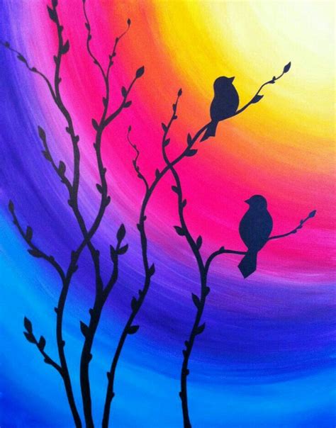 bonito paisajes faciles - Buscar con Google | Pintura de ...