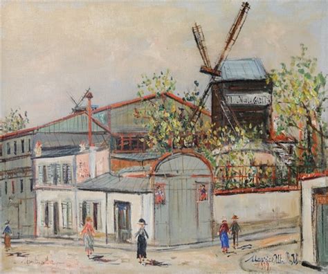 Le Moulin De La Galette By Maurice Utrillo On Artnet