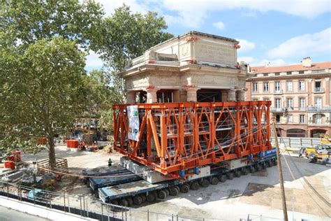 VIDEO Le déplacement du Monument aux morts de Toulouse en 30 secondes