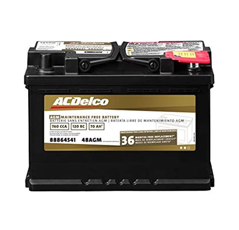 Review For Acdelco 48agm Professional Agm Automotive Bci Group 48 Battery