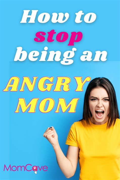 how to stop being an angry mom momcave tv
