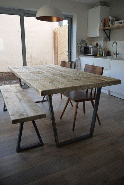 John Lewis Calia Style Industrial Reclaimed Plank Top Dining Table V