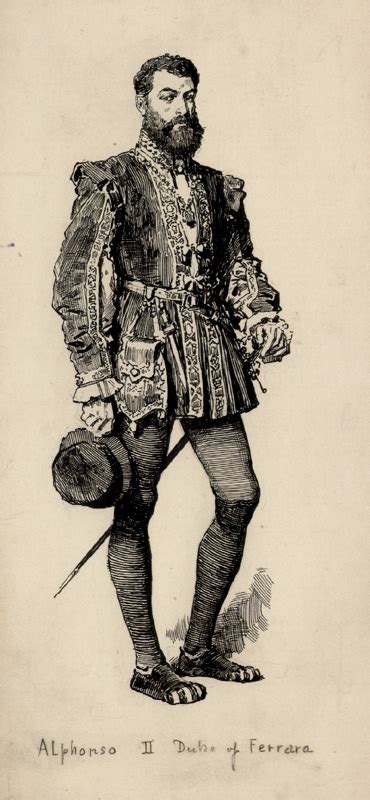 Alfonso II d'Este, Duke of Ferrara, in Jason Lambert's Fortunino