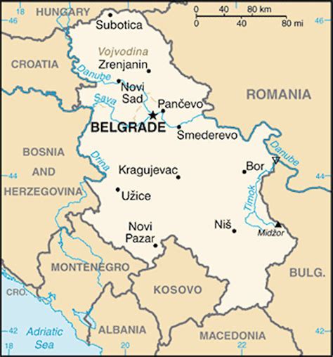 Serbia is a relatively new tourist destination. Serbia Maps