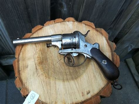 Pinfire Revolver Elefaucheux 9mm 6 Shot With Latch For Catawiki