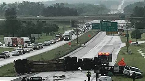 South carolina highway 65 (a.k.a. Truck Wreck Backs Up Traffic On Tulsa Highway