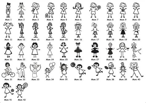 Download Stick figure moms | Drawing/tekenen | Clipart library ...