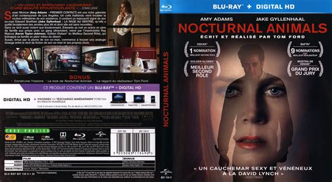 Jaquette Dvd De Nocturnal Animals Blu Ray Cinéma Passion