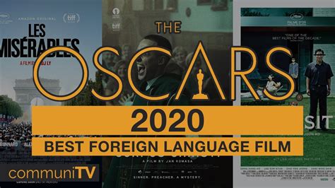 The oscar nominations are out! Best Foreign Language Film Nominations | Oscars 2020 - YouTube