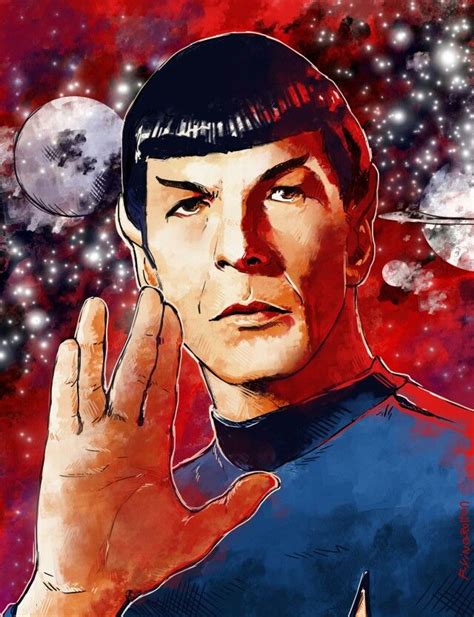 Rip Spock Live Long And Prosper Sci Fi Fantasy Fantasy Books Star