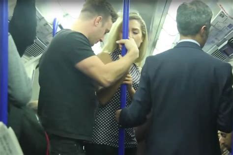 If You Saw A Woman Being Groped On The Tube Would You React Like This