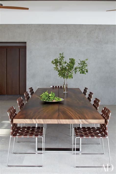Minimalist Dining Rooms With Big Impact Photos Architectural Digest Minimalist Dining