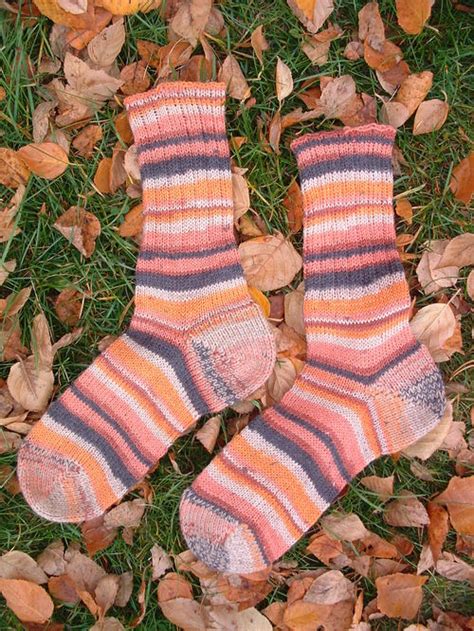 Finished Knitting Autumn Socks