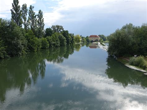 Loir Fluss bei Lezigne, Dept - Landschaftsfotos.eu