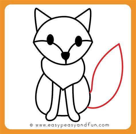 Fox Cute Easy Drawings Of Animals Joanamtfjoana