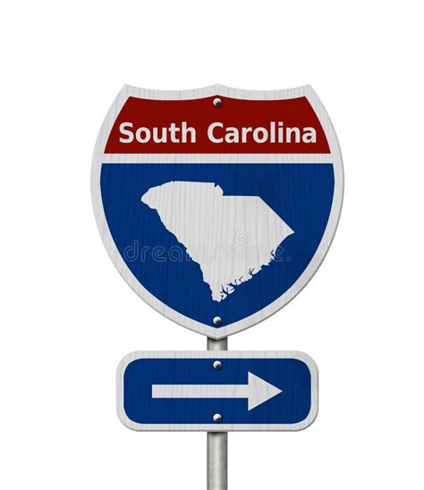 South Carolina Car License Plate Stock Image Image Of Transportation