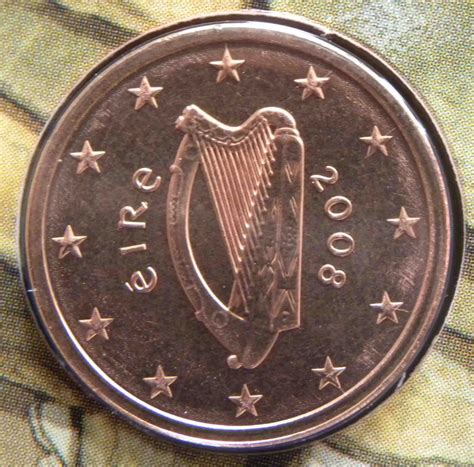 Ireland 2 Cent Coin 2008 Euro Coinstv The Online Eurocoins Catalogue