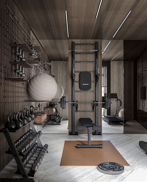 Gym Concept In A Country House On Behance