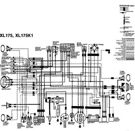 Added page 60 and copied over zephyr2 schematics page from m97. Honda XL175 and XL175K1 Motorcycle Wiring Diagram | All about Wiring Diagrams