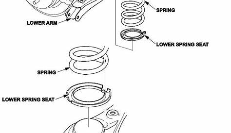 2003 honda crv rear suspension diagram