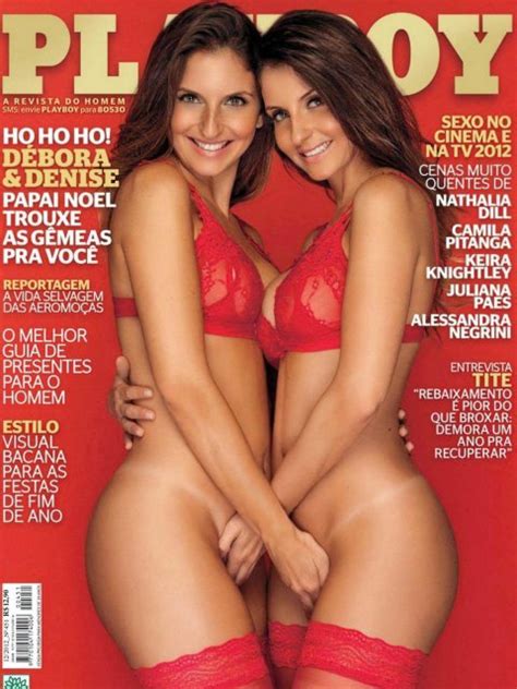 Debora E Denise Tubino Na Playboy Mulheres