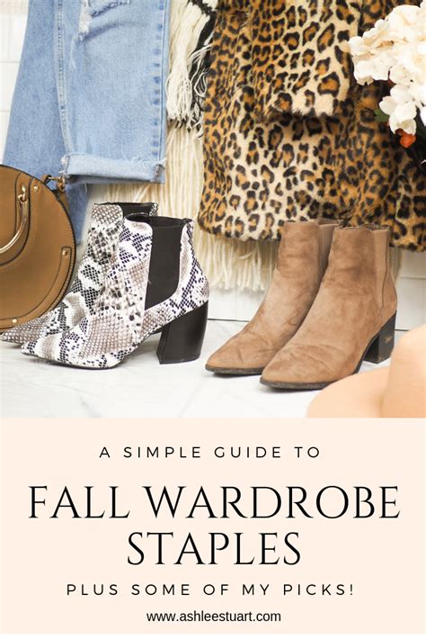 3 Wardrobe Staple Items You Need For Fall Ashlee Stuart Fall