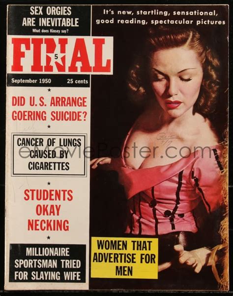 2y0602 Final Vol 1 No 1 Magazine September 1950 Sex Orgies Are Inevitable
