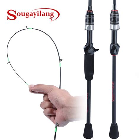 Sougayilang UL Power 5 9ft Fishing Rod Solid Tip Micro Jigging Rod