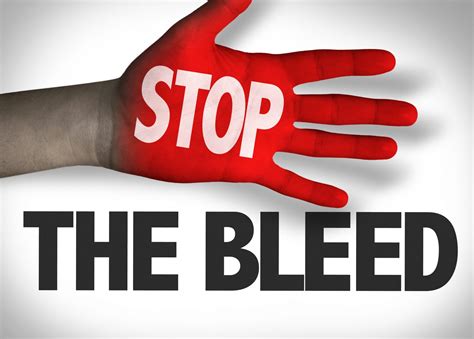 Do You Know The 3 Different Types Of Bleeding And How To Control Them