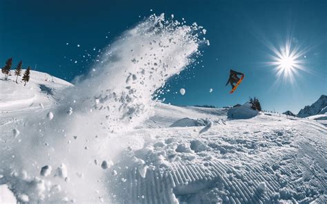 Snowboarding Full Hd Wallpaper And Background Image 1920x1200 Id523387