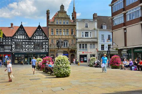 The Square, Shrewsbury - Shropshire Tourism & Leisure Guide