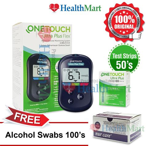 One Touch Ultra Plus Flex Blood Glucose Monitoring System Meter