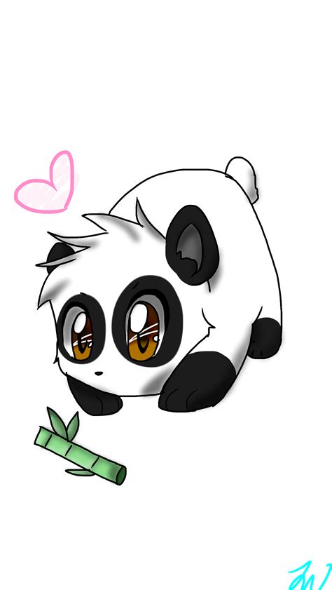 Chibi Panda Ibispaint