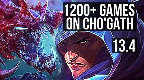Chogath Vs Talon Mid 1200 Games 1438 Legendary 900k Mastery