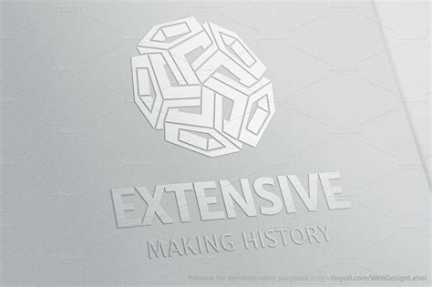Extensive Logo Logo Templates On Creative Market