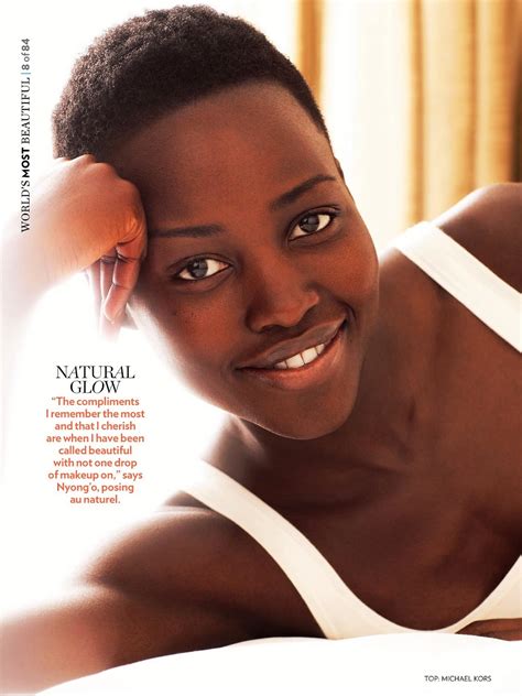 Lupita Nyongo For People Magazine Most Beautiful 2014
