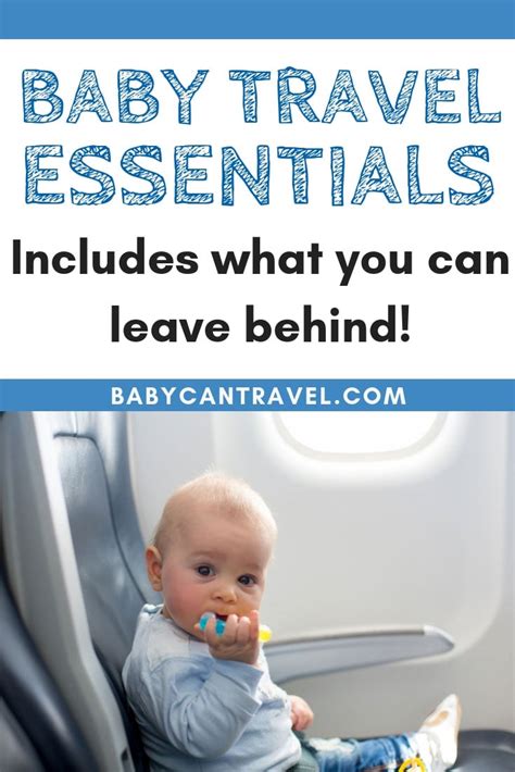 22 Must Have Baby Travel Essentials For 2022 Baby Can Travel