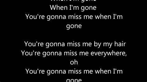 Lyrics To When Im Gone The Cup Song Pitch Perfect Youtube