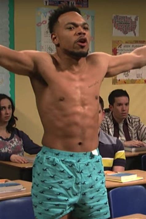 Chance The Rapper Blessed Us All With This Shirtless Skit On SNL Most Beautiful Man Gorgeous