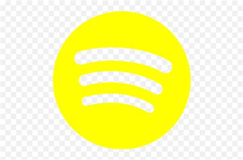 Yellow Spotify Icon Spotify White Logo Png Spotify Icon Png Free