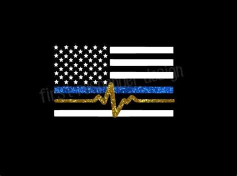 Dispatcher Decal Thin Gold Line Decal 911 Dispatch Decal Etsy Australia