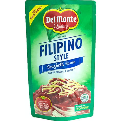 Del Monte Filipino Style Spaghetti Sauce 900g Pasta Sauces Walter