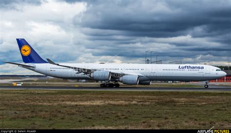 D Aihx Lufthansa Airbus A340 600 At Frankfurt Photo Id 702499
